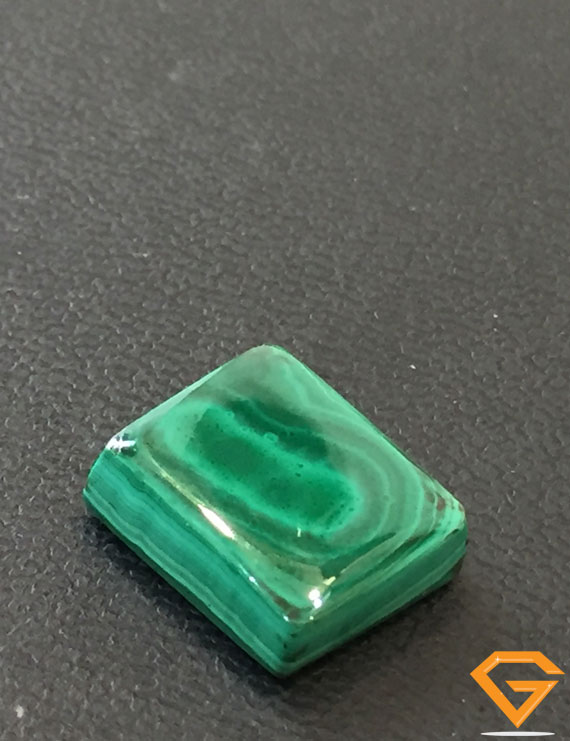 13.95 ct Natural Certified Malachite stone